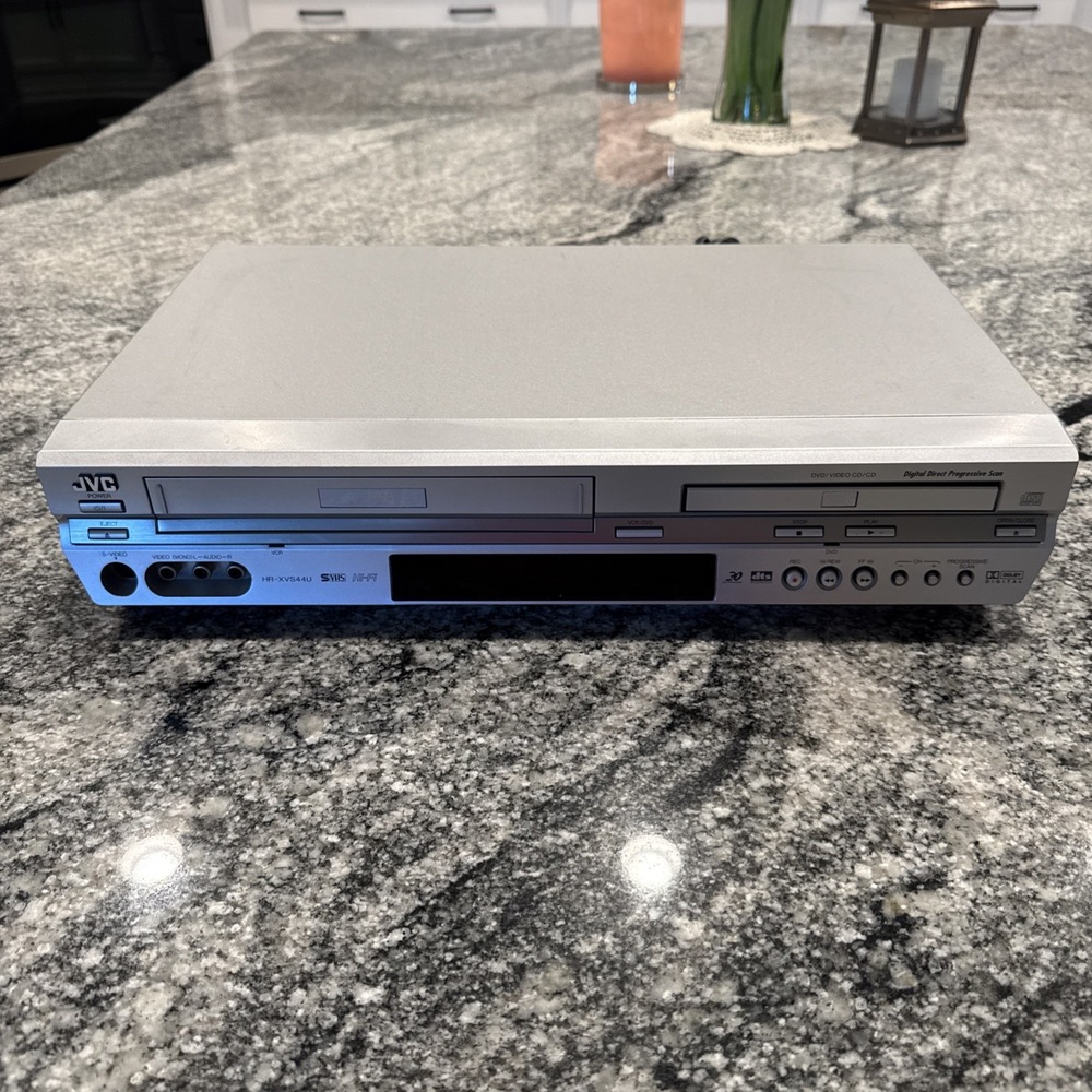 JVC HR-XVS44U DVD Player & VCR‎ Recorder - NO REMOTE #Tshelf